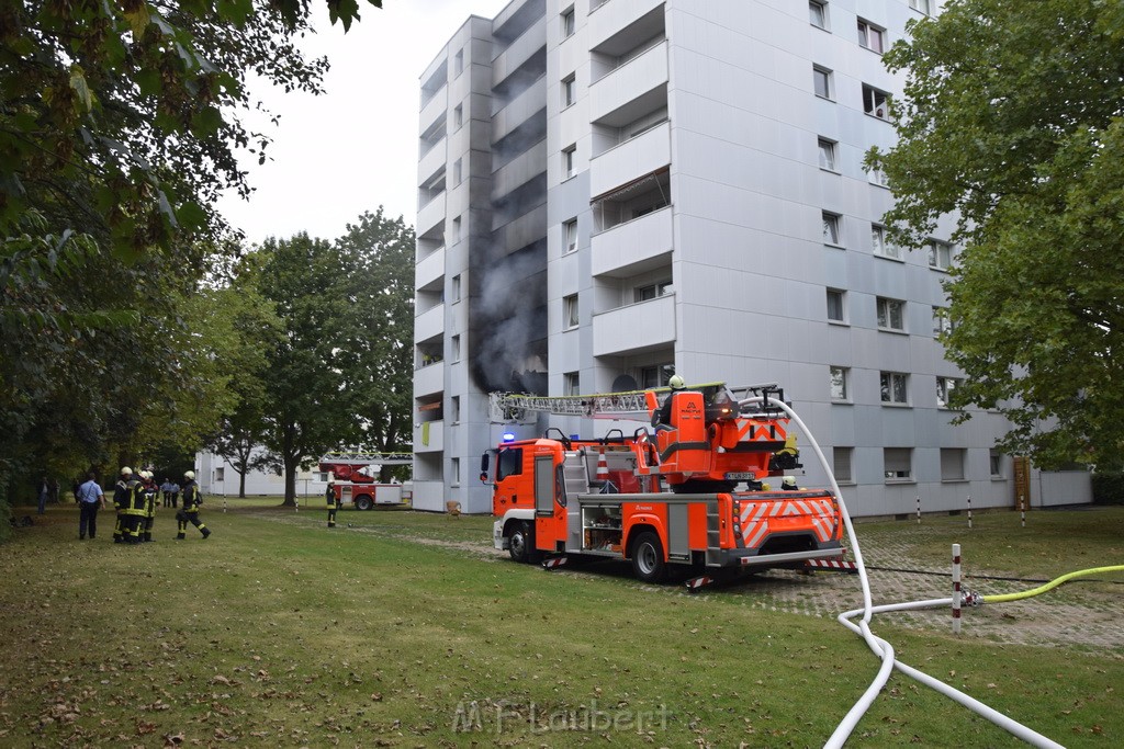 Wieder mal Feuer 3 Koeln Porz Am Urbacher Wall P017.JPG - Miklos Laubert